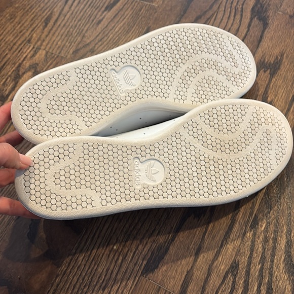 Adidas Stan Smith White and Black Men's Shoes - Picture 10 of 10